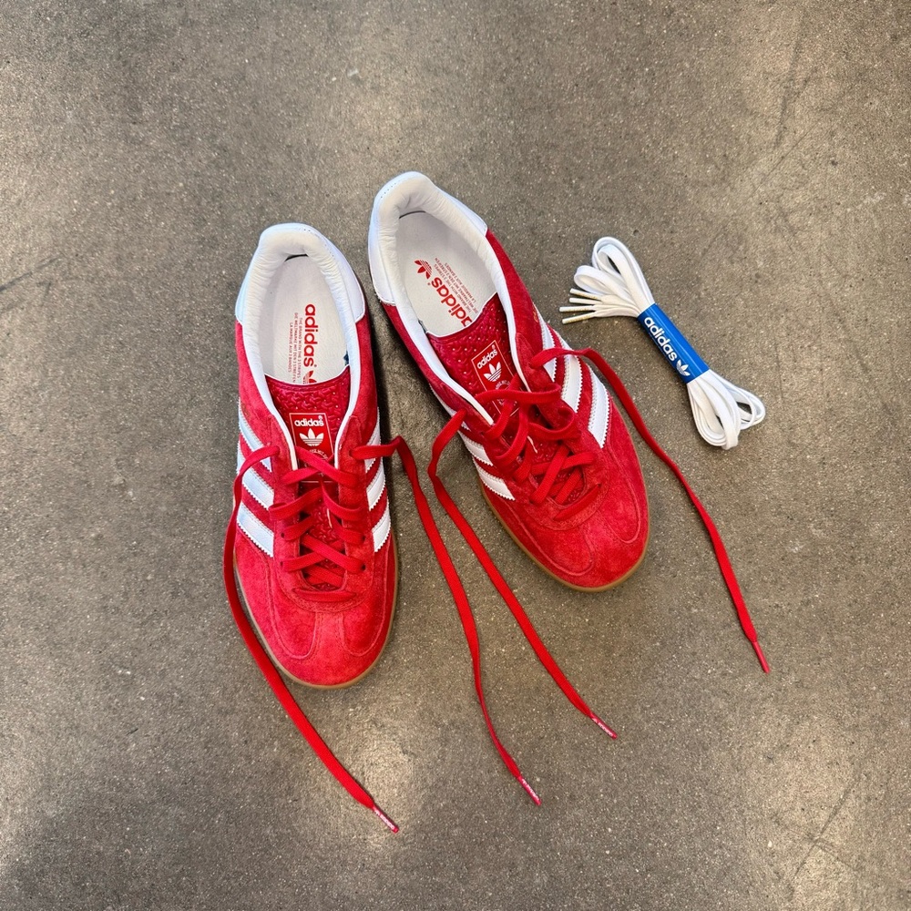 Red Gazelle Indoor Sneakers